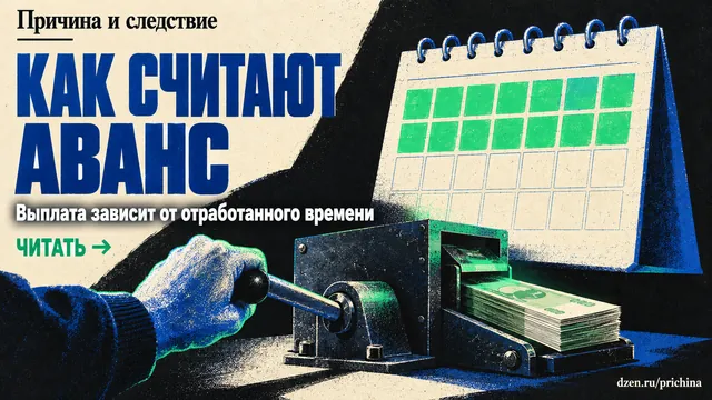Почему аванс за первую половину месяца может быть меньше половины оклада?