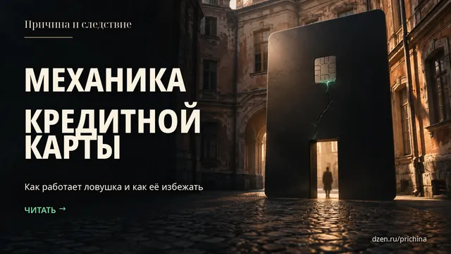 Почему кредитная карта незаметно увеличивает траты и как не попасть в долговую яму