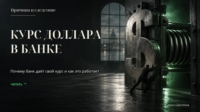 Курс доллара банки: причина и следствие