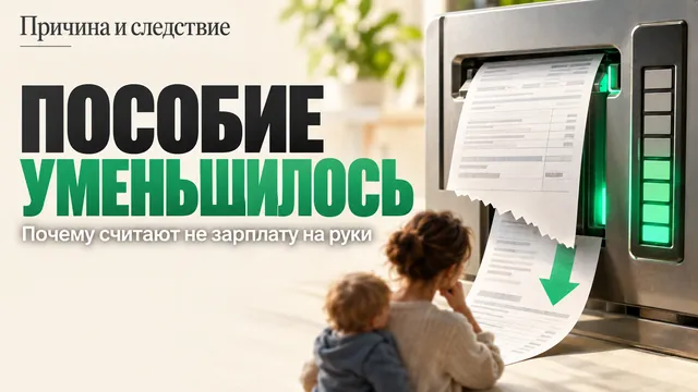 Почему после выхода родителя на работу единое пособие может уменьшиться?