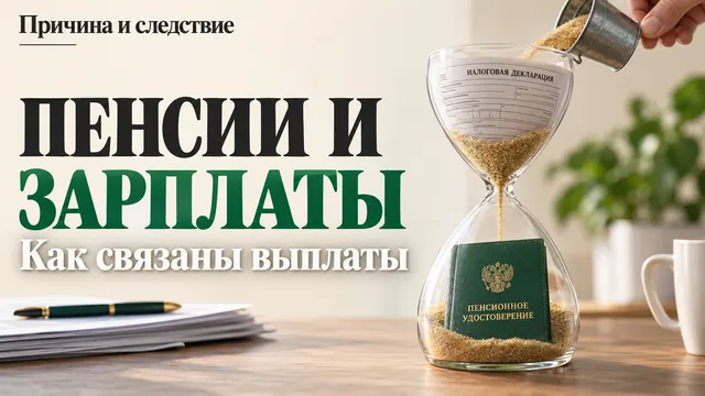 Почему пенсии отстают от зарплат, если на одного пенсионера приходится трое работающих?