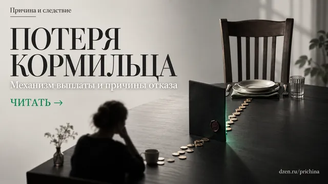 Пенсия по потере кормильца — не за родство, а за утраченный доход