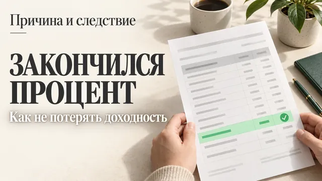 Почему высокий процент по вкладу заканчивается, пока деньги ещё лежат: что делать