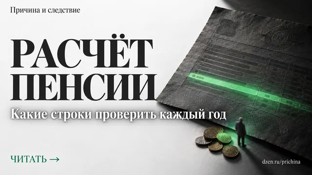 Зачем сверять расчёт военной пенсии каждый год, если она назначена верно?