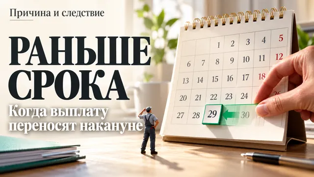 Оказалось, ранняя зарплата не меняет дату следующей выплаты