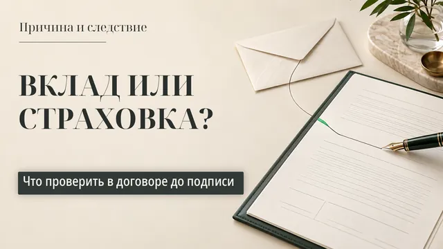 Пришли за вкладом, а подписали страховку: почему так бывает и что проверить до подписи