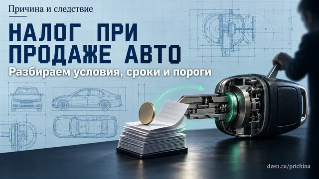 Оказалось, что налог при продаже авто зависит не от цены, а от одной даты в договоре