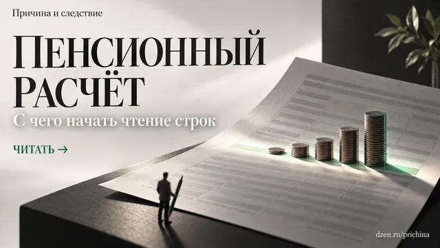 Почему в расчёте пенсии важна не итоговая сумма, а строки, из которых она собрана