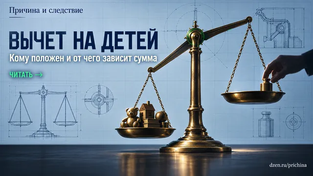 Почему размер вычета на детей зависит от того, каким по счёту родился ребёнок?
