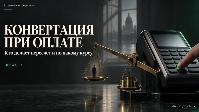 Почему сумма в выписке может отличаться от суммы на экране терминала за границей?