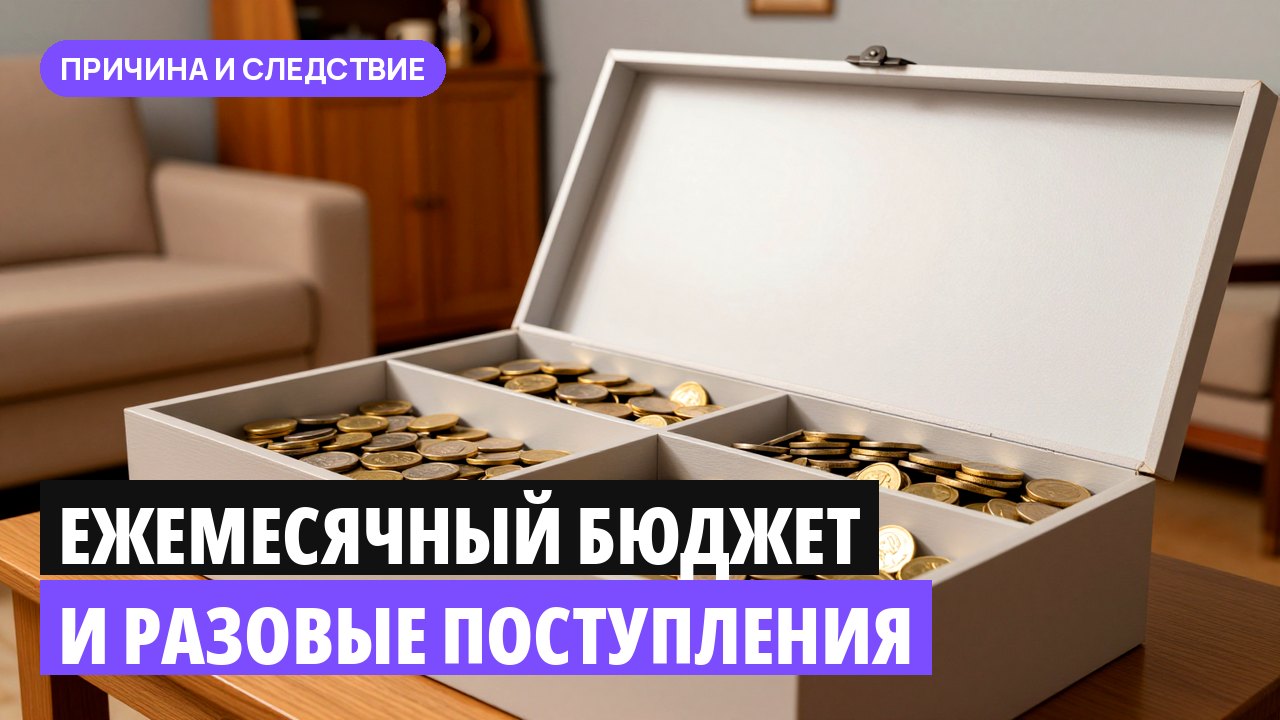 Ежемесячный бюджет и разовые поступления