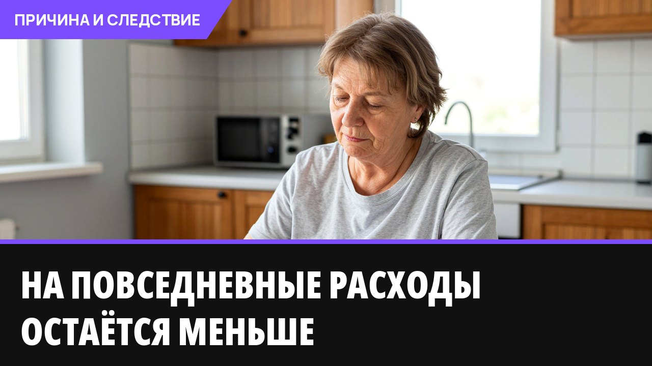 На повседневные расходы остаётся меньше