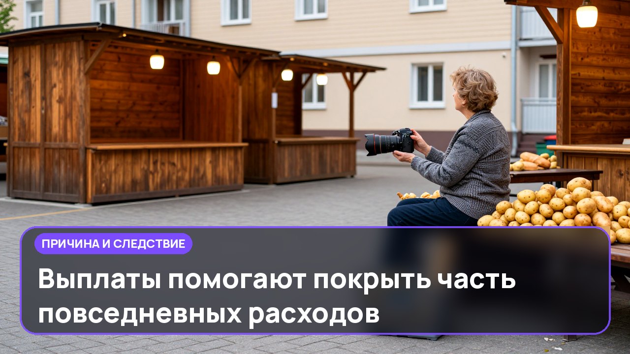 Выплаты помогают покрыть часть повседневных расходов