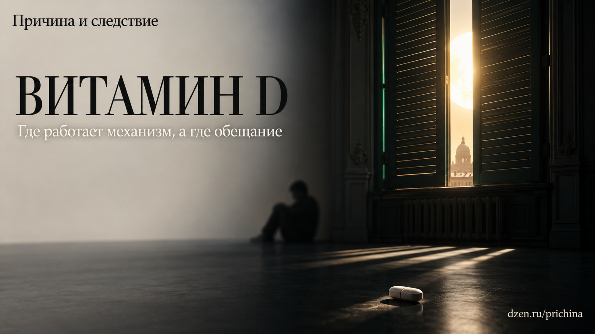 Витамин D: почему дефицит возникает и почему добавка не заменяет собой всё