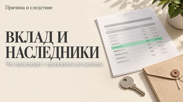 Почему после смерти владельца проценты по вкладу считаются по-разному и деньги ждут проверки документов?