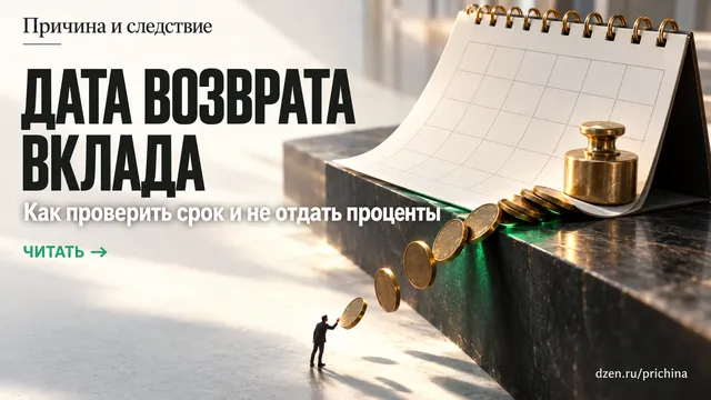 Как не потерять проценты, если вклад истёк в выходной, а банк откроется только в понедельник?