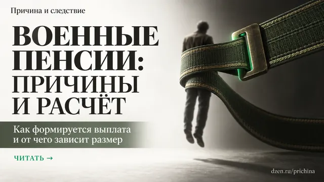 Военные пенсии: почему их нельзя считать обычной пенсией и как формируется размер