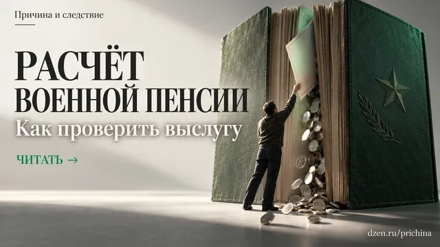 Как понять, что ваша военная пенсия занижена из-за ошибки в расчёте стажа?