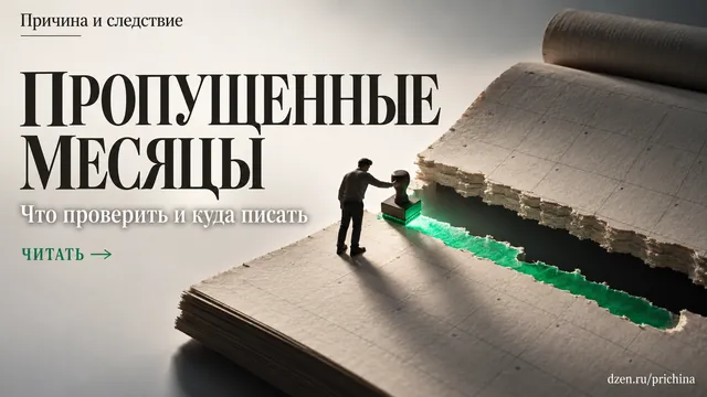 Пропали месяцы в выписке ИЛС: почему это не всегда ошибка пенсии и как её исправить